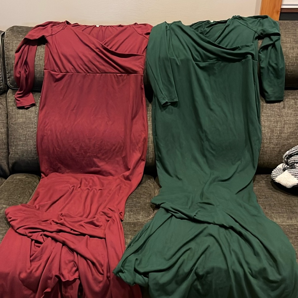 2 maternity dresses ***reserved***